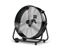 34 Inch High Velocity Heavy Duty Metal Drum Fan, Industrial Floor Fan With 360°Adjustable Tilt,Outdoor Standing Fan with 3 Speed,Electric Fan For Commercial,Factory,Basement